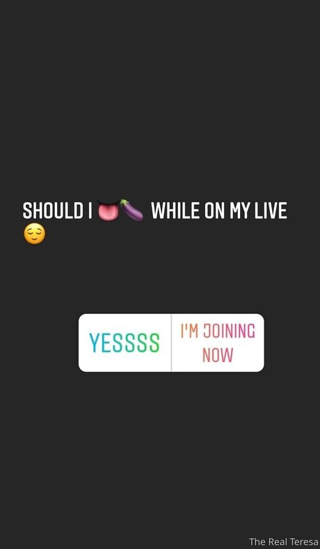 teresa Nackt auf OnlyFans