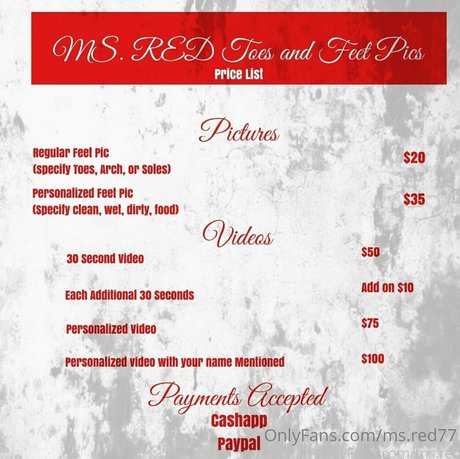 ms red77 Gratis OnlyFans