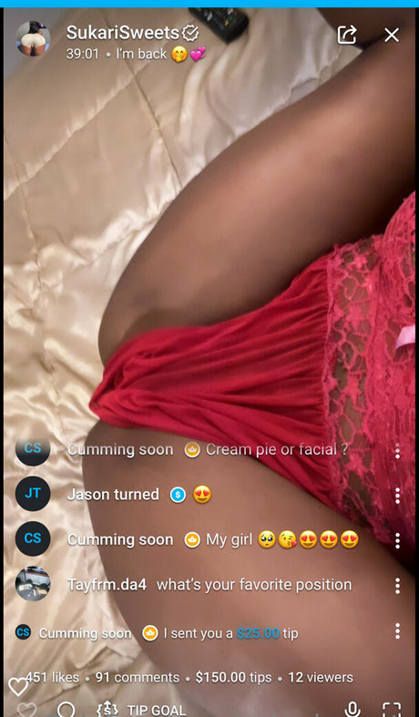 Sukari Sweets OnlyFans-Leaks