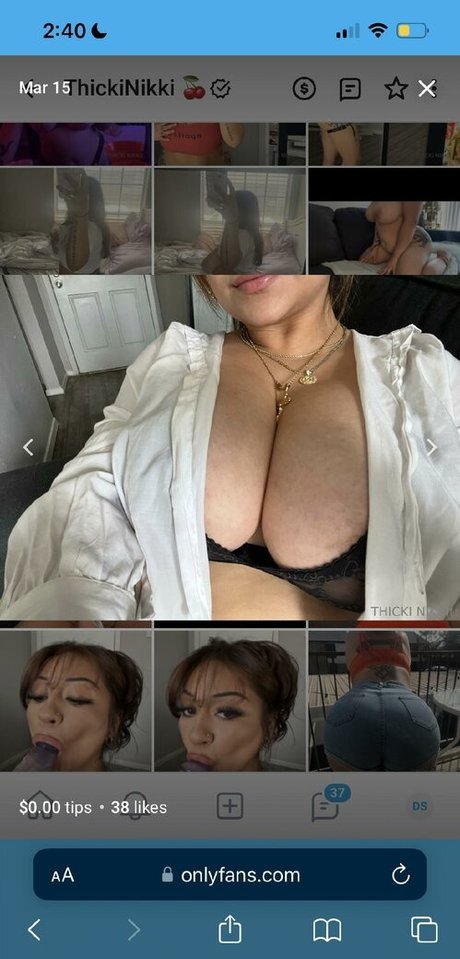 thicki nikki Nacktbilder von OnlyFans