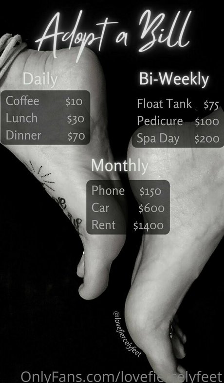 lovefiercelyfeet OnlyFans-Pornos