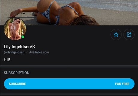 Lily Ingeldsen OnlyFans Sex geleakt