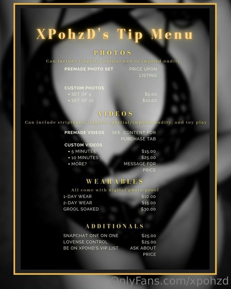 xpohzd OnlyFans Bilder nackt