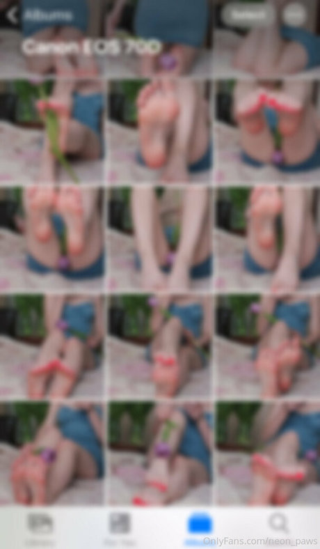 neon paws erotic model pics