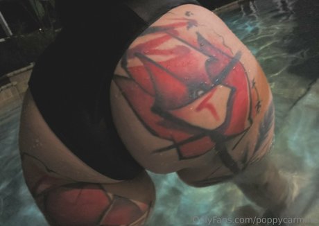 poppycarmine model art image