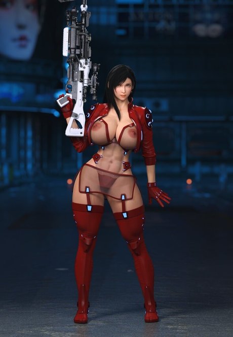 Final Fantasy VII nude actress pic