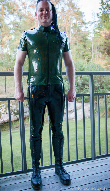 latex alien beautiful star picture