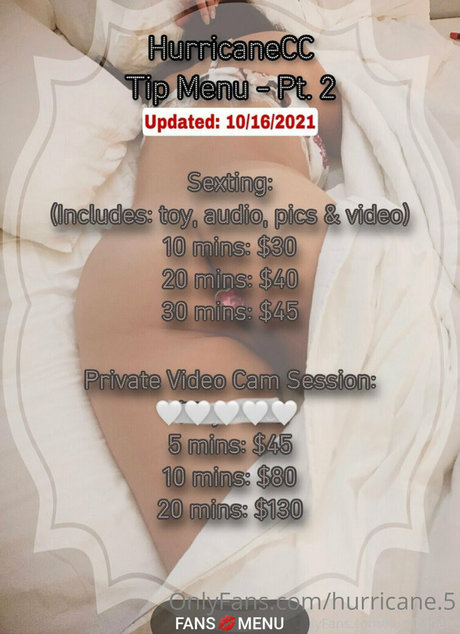 hurricane 5 model sex archive