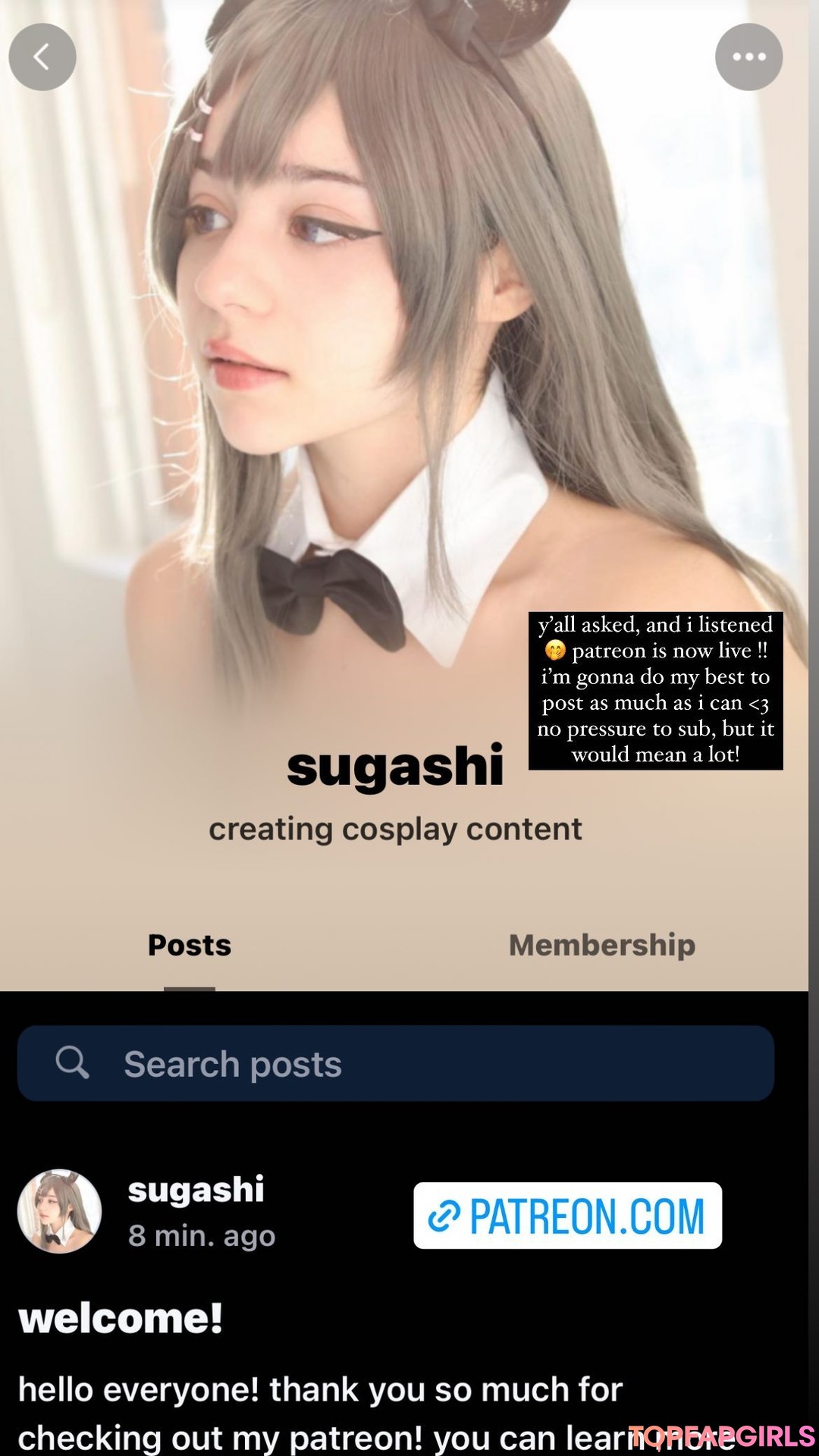 Sugashi_ exclusive model picture