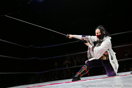 Ninja Mari Japan hot actress photo