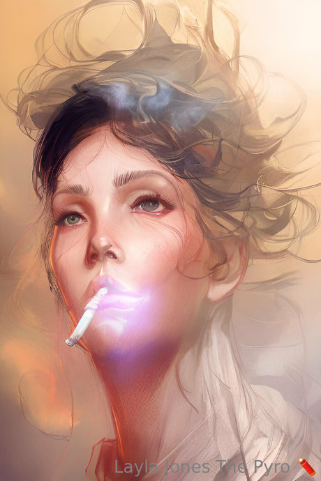 Layla Jones star nudes image