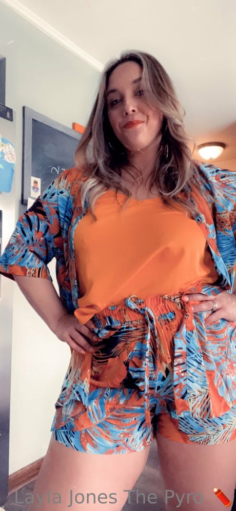 Layla Jones art pornstar picture