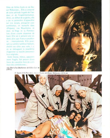 Carole Laure erotic star pics