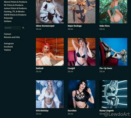 lewdoart high quality actress photos