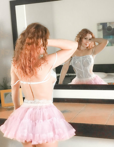 white lingerie onlyfans hot picture