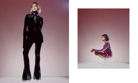 Milly Alcock model exclusive photo