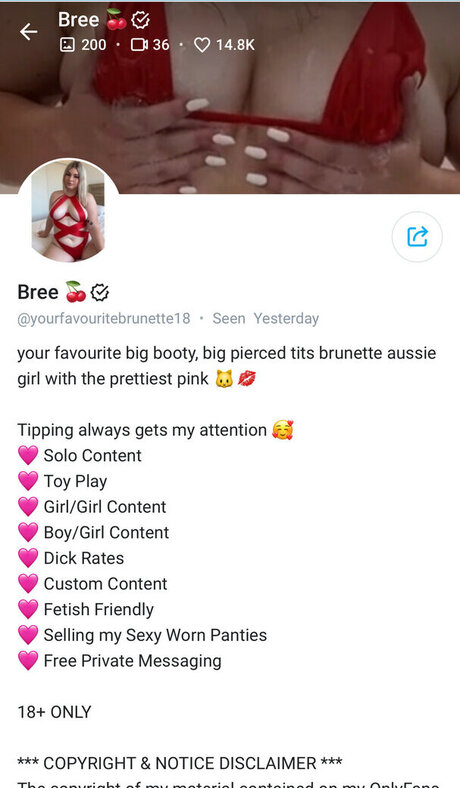 yourfavouritebrunette18 naked model galleries