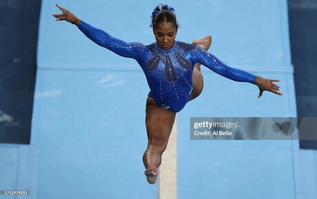 Jordan Chiles exclusive pornstar photo