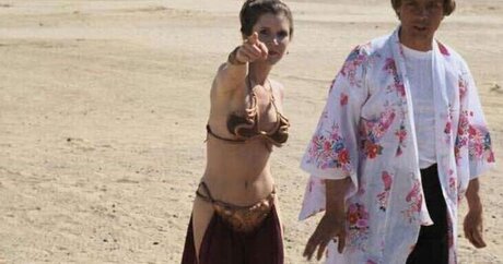 Carrie Fisher nude pornstar img