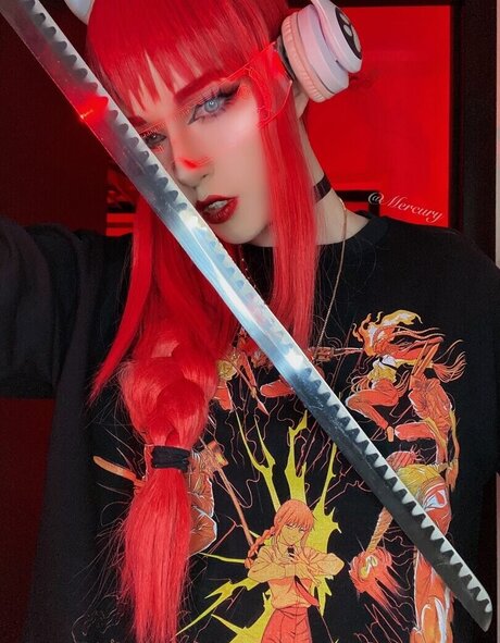 Mercury Cosplay model naked photos