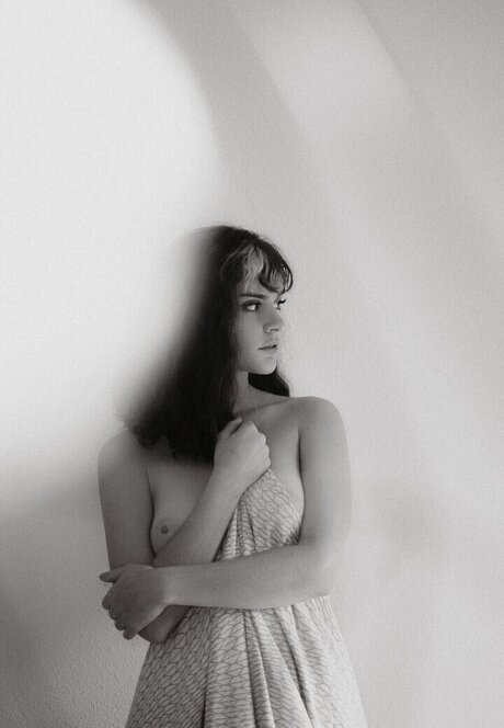 Emeline Faure exclusive model photos