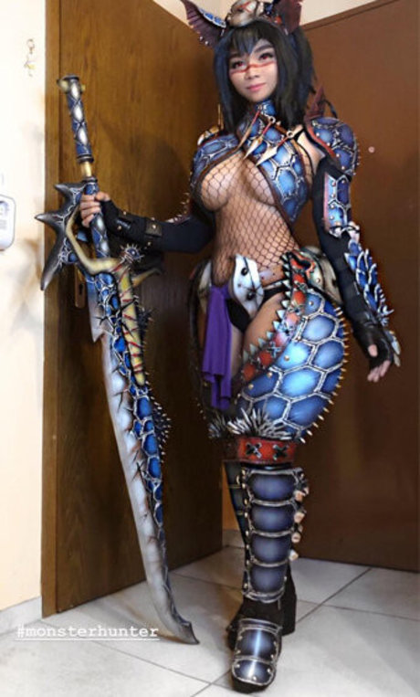 Fantastic Nami model erotic image