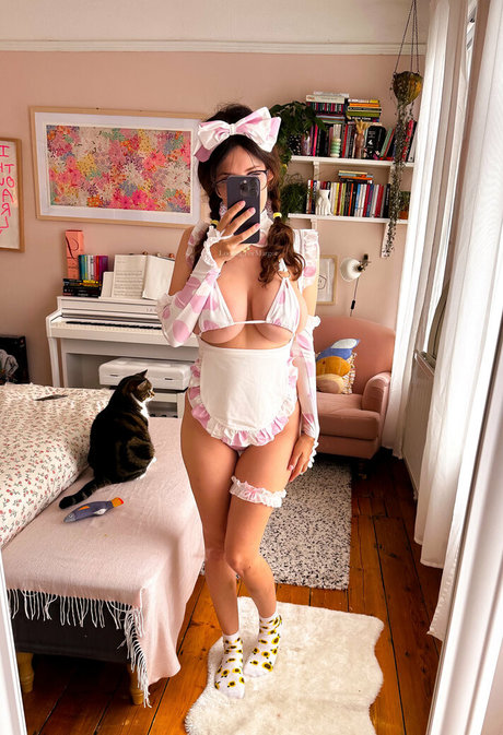 Shy Charlotte pornographic star picture