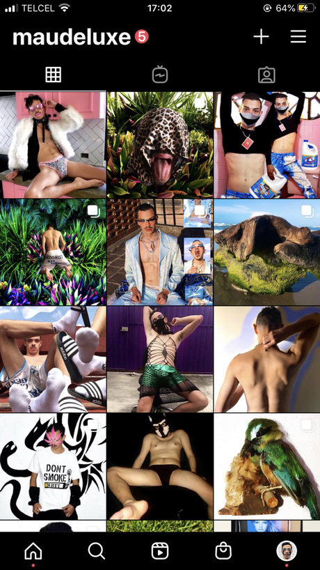 Maudeluxe pornstar naked image