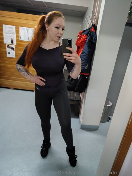 Mermaid Marjut Redhead Goddess from_ art actress gallery