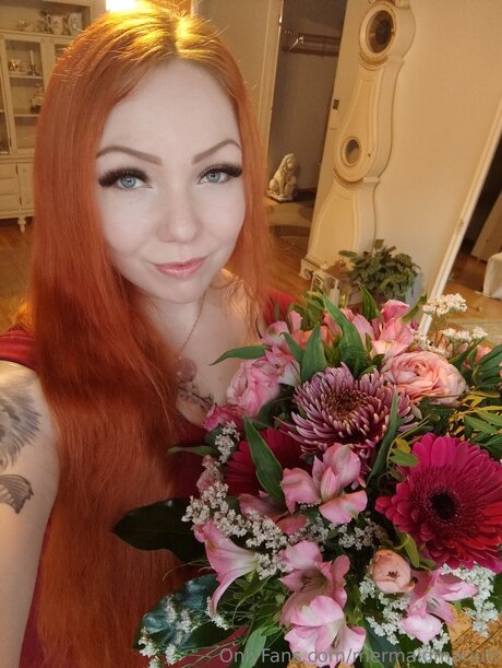 Mermaid Marjut Redhead Goddess from_ pornographic star gallery