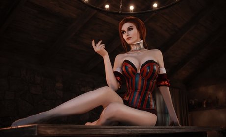 Vixena Siren pornstar art photos