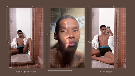 Femboy Benzo model erotic image