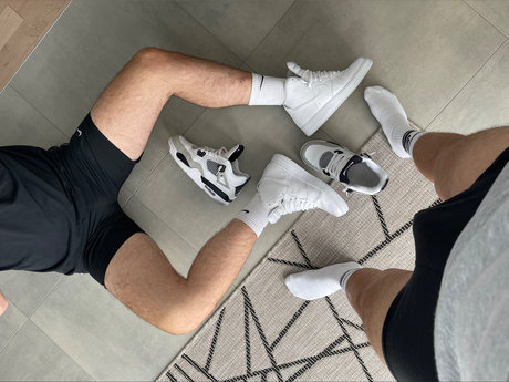 Sniff our socks nude model pictures