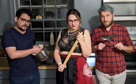 Let s Have A Three Way Baking With JCM sexy actress image