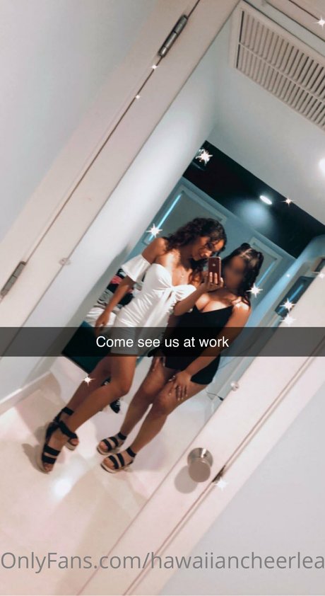 Hawaiian Cheerleader exclusive star pictures