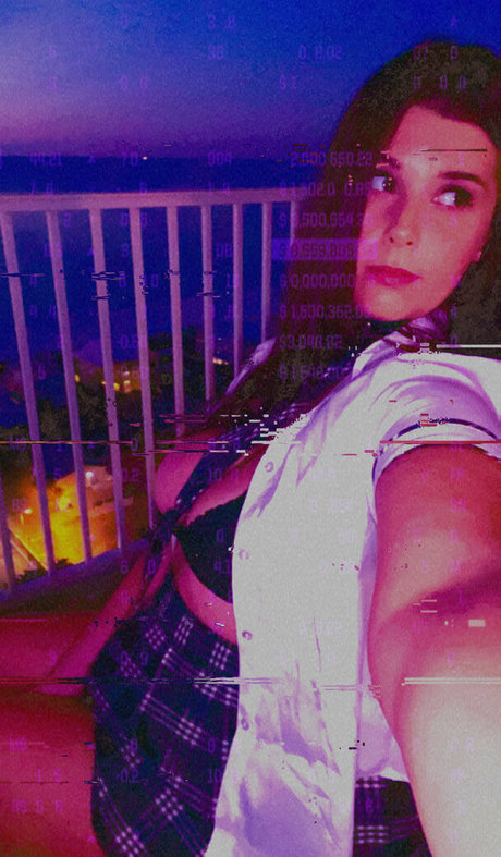 Cyber tits beautiful model img