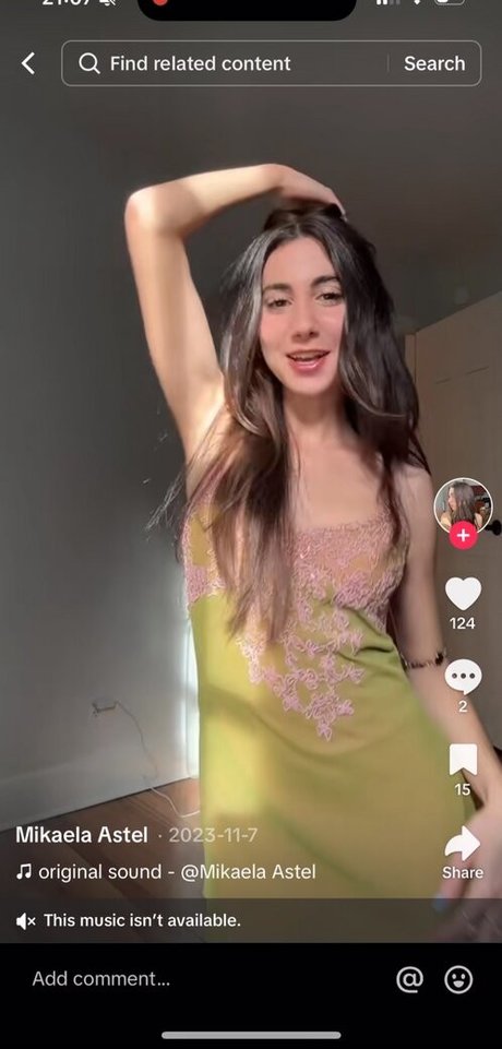 Mikaela Astel pornstar naked picture