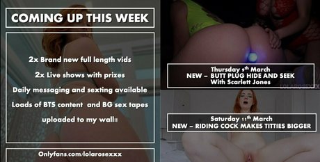 xxxlolarose model hot archive