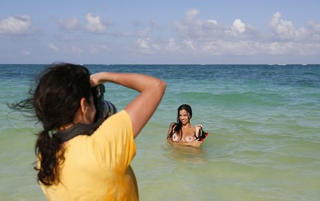 Priscilla Huggins model exclusive image