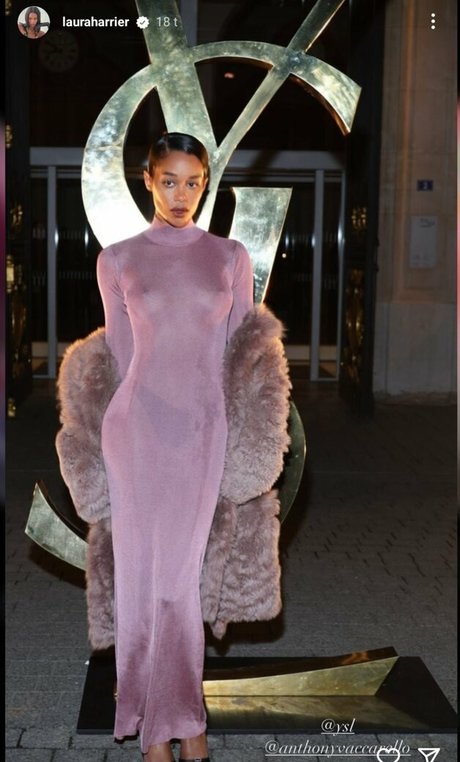 Laura Harrier star pornographic photo