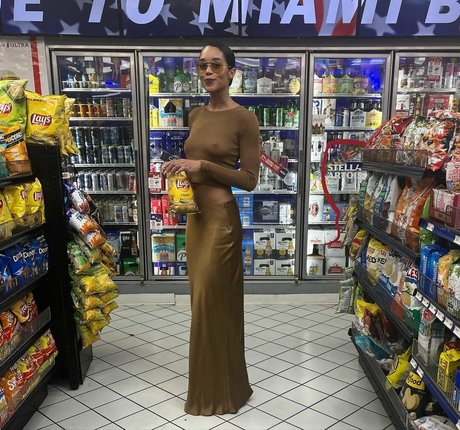 Laura Harrier nude star pic