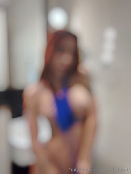 Coral Flame model erotic image