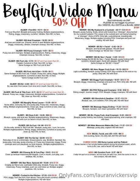 Lauranvickersvip pornstar top images