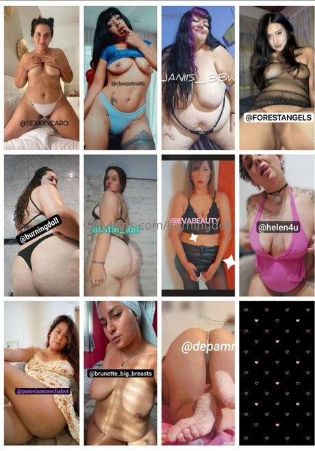 Burningdoll model art photos