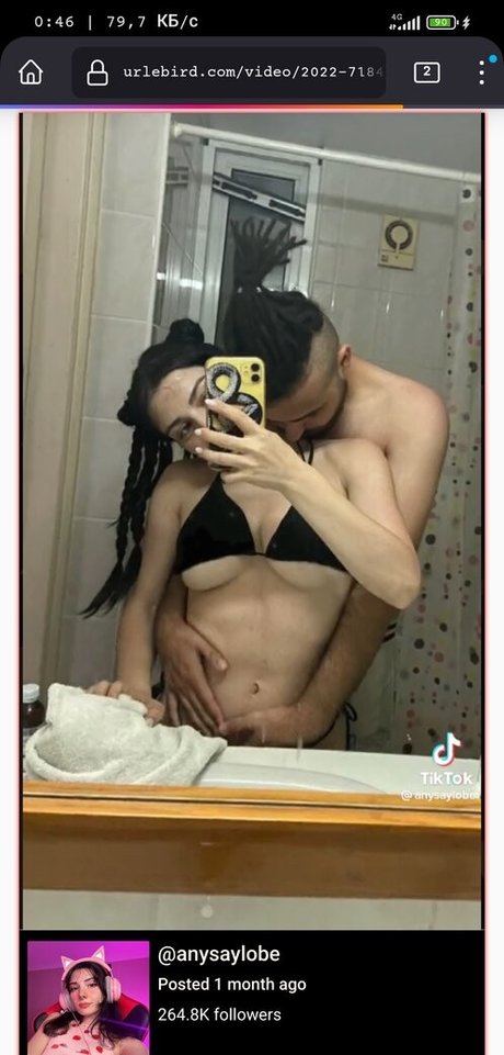 Anysaylobe exclusive model picture