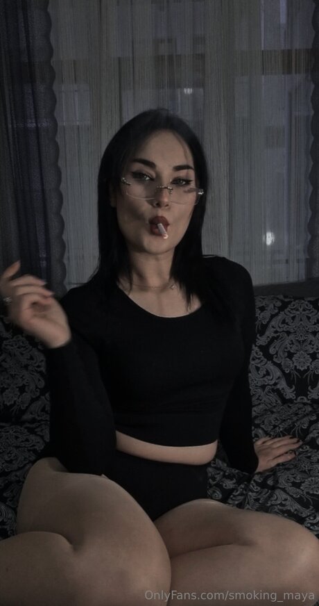 Smoking Maya pornstar sex image