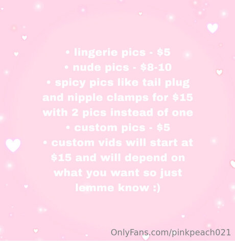 Pinkpeach021 nudes star pics