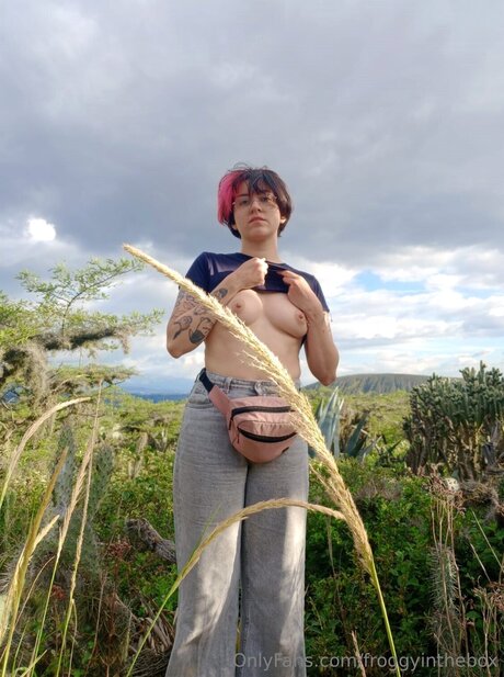 Froggyinthebox art model photo