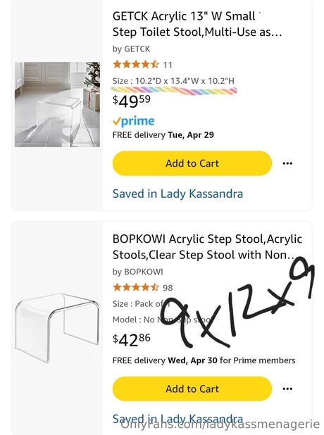 Ladykassmenagerie star exclusive galleries