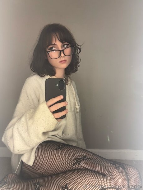 cum on glasses onlyfans pretty photo